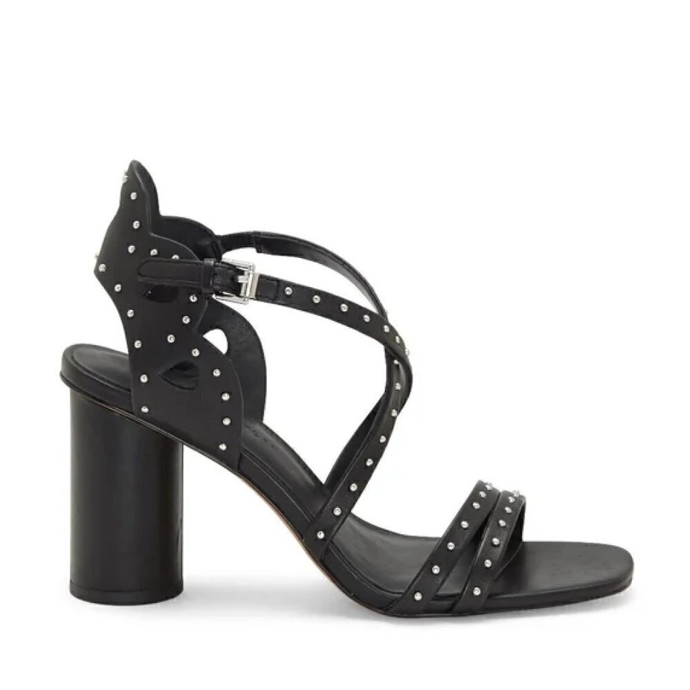 Rebecca Minkoff Adeline Studded Block Heel Sandal Sz 7
